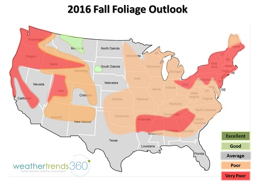 Fall Foliage 2016 Forecast