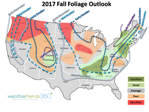 Fall Foliage 2017 Forecast