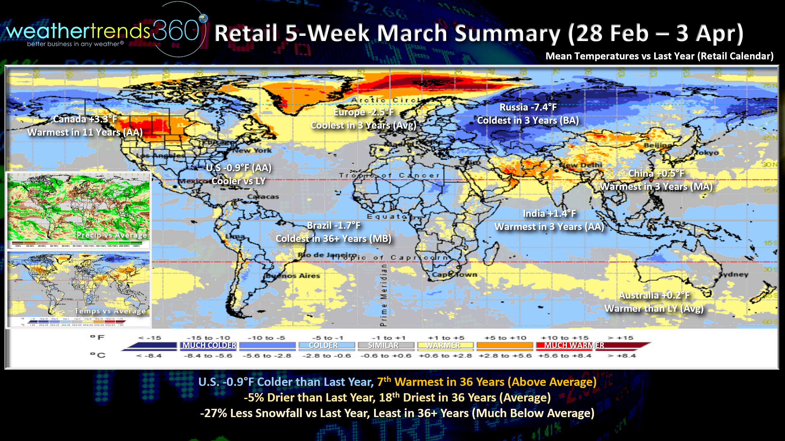 Captain S Log 5 April 21 Wholesale Change With Much Warmer April Weathertrends360