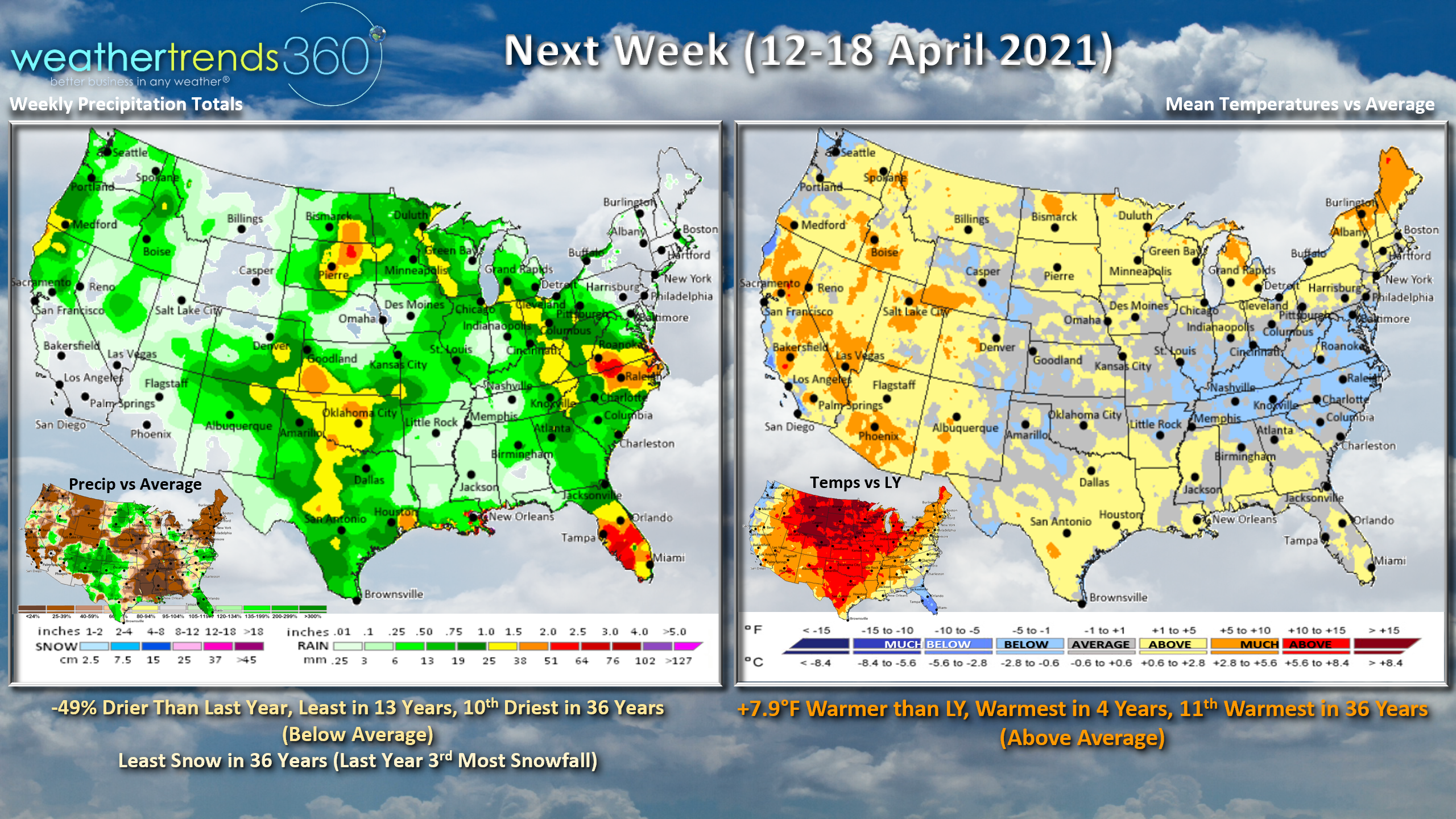 Captain S Log 5 April 21 Wholesale Change With Much Warmer April Weathertrends360